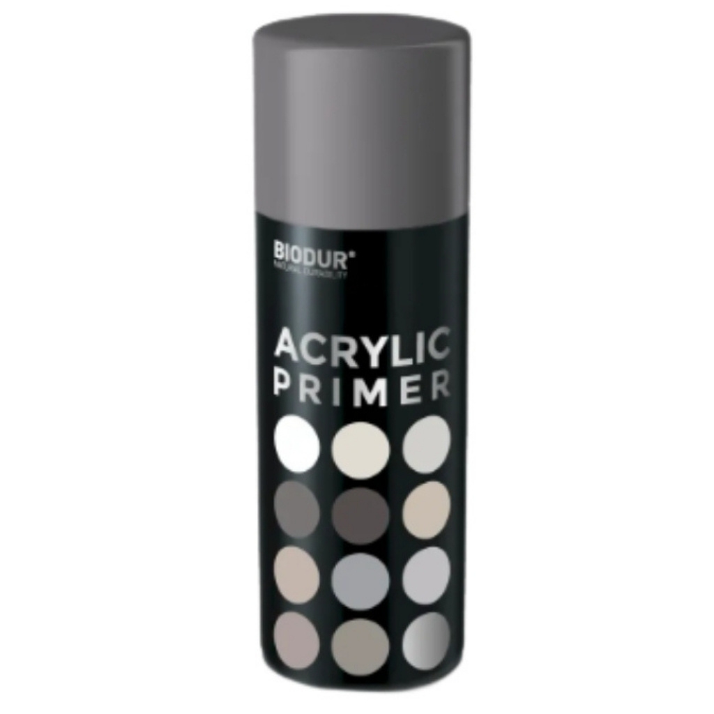 Podkład akrylowy BIODUR Universal Acrylic Primer 400 ml spray szary