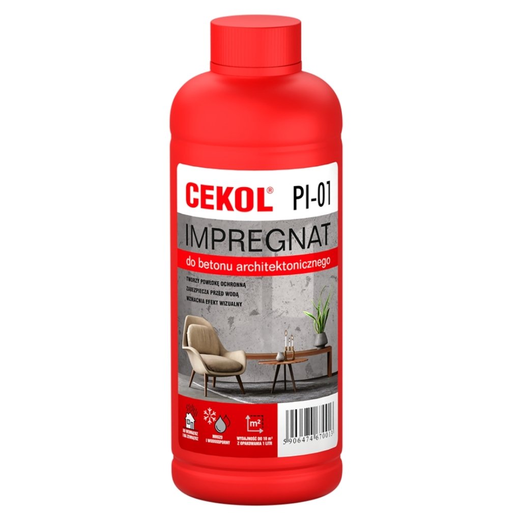 Impregnat do betonu architektonicznego