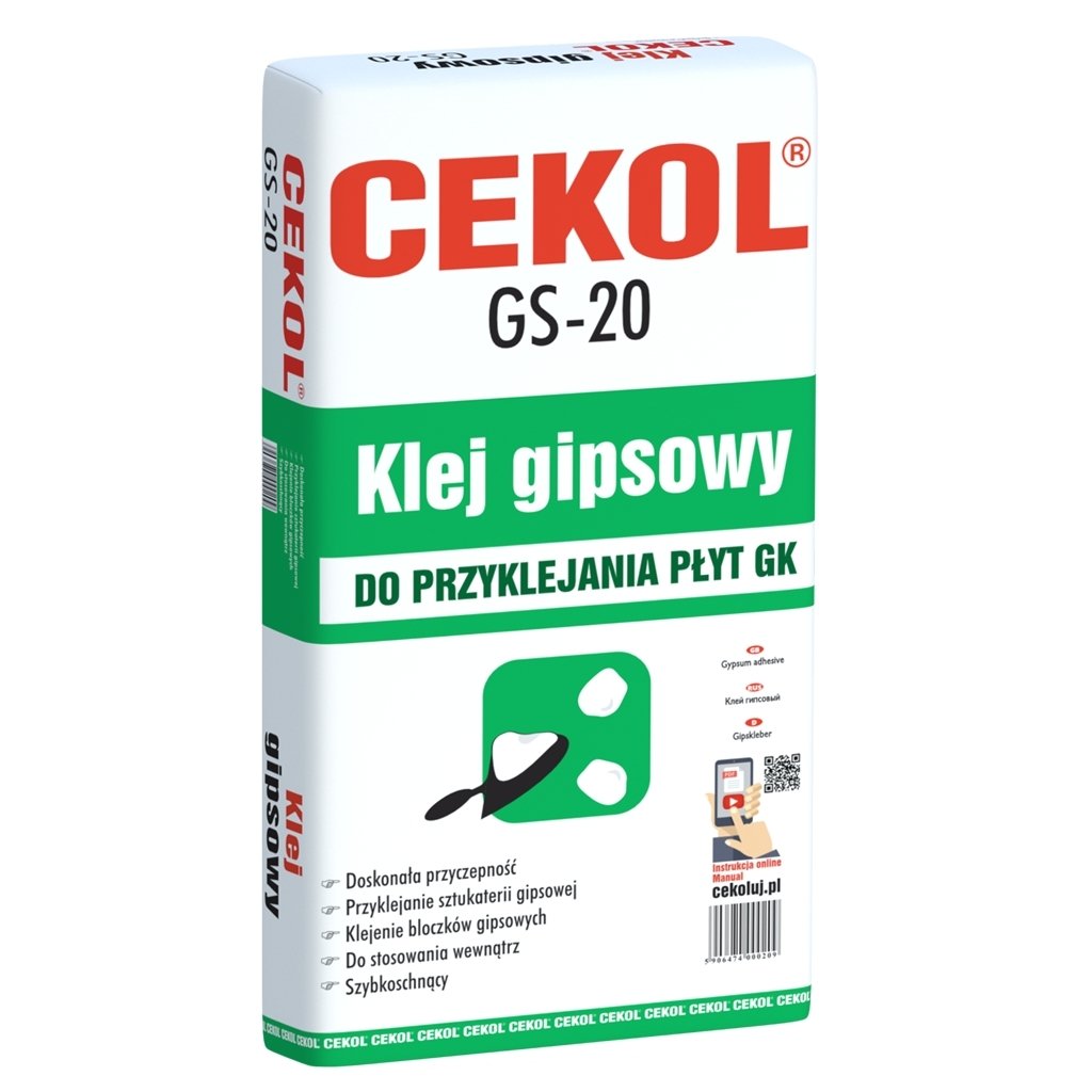 Klej gipsowy gs-20