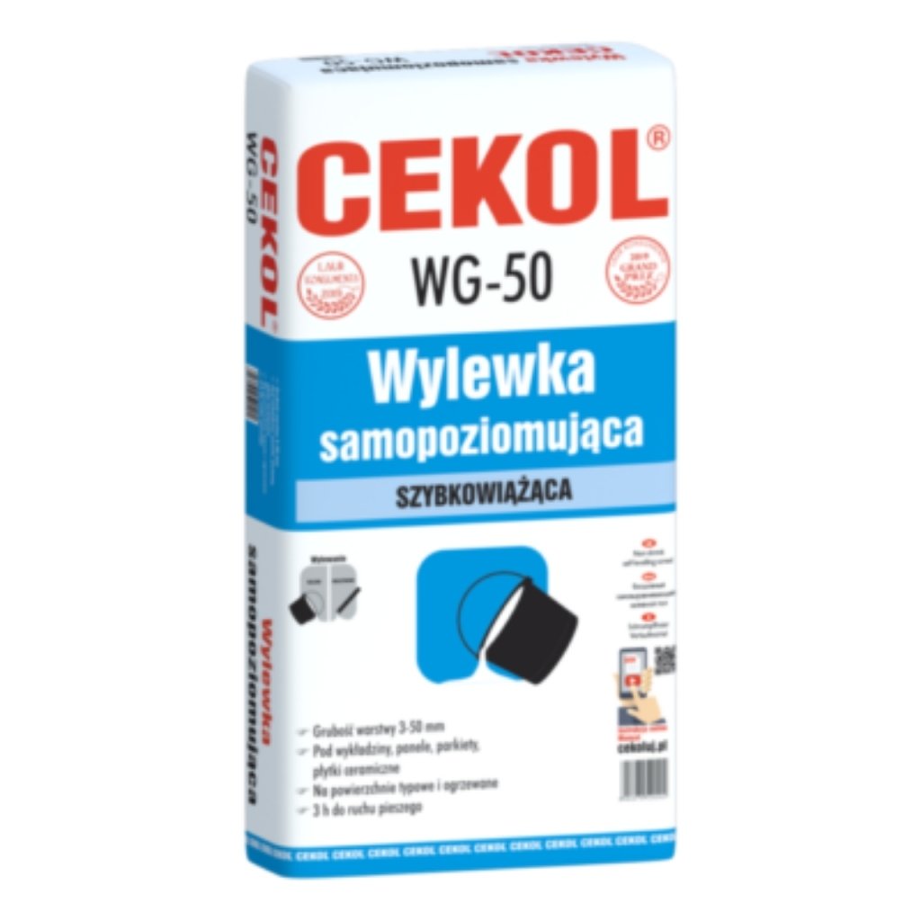 Wylewka samopoziomująca CEKOL WG-50