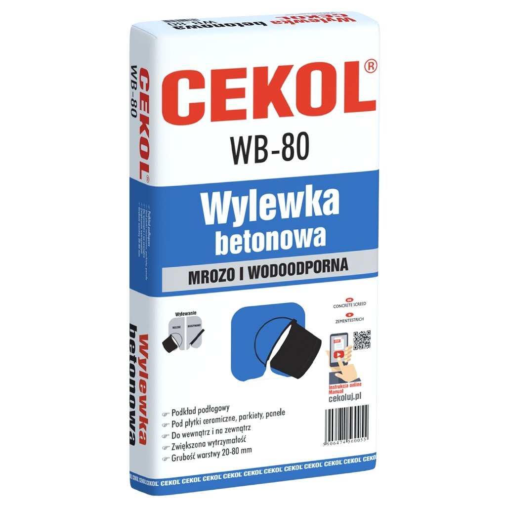 Wylewka betonowa CEKOL WB-80