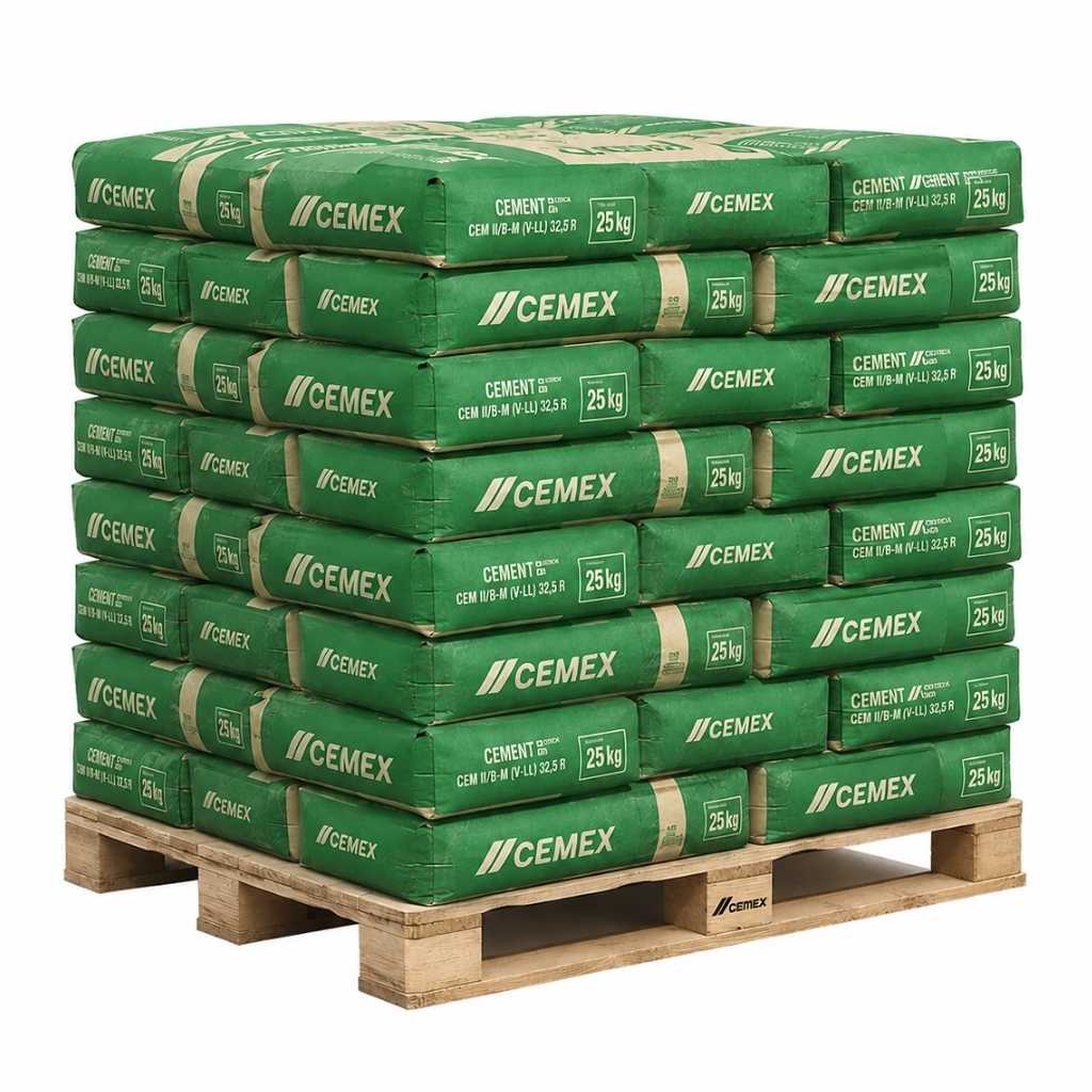 Cement zielony Cemex – cement workowany