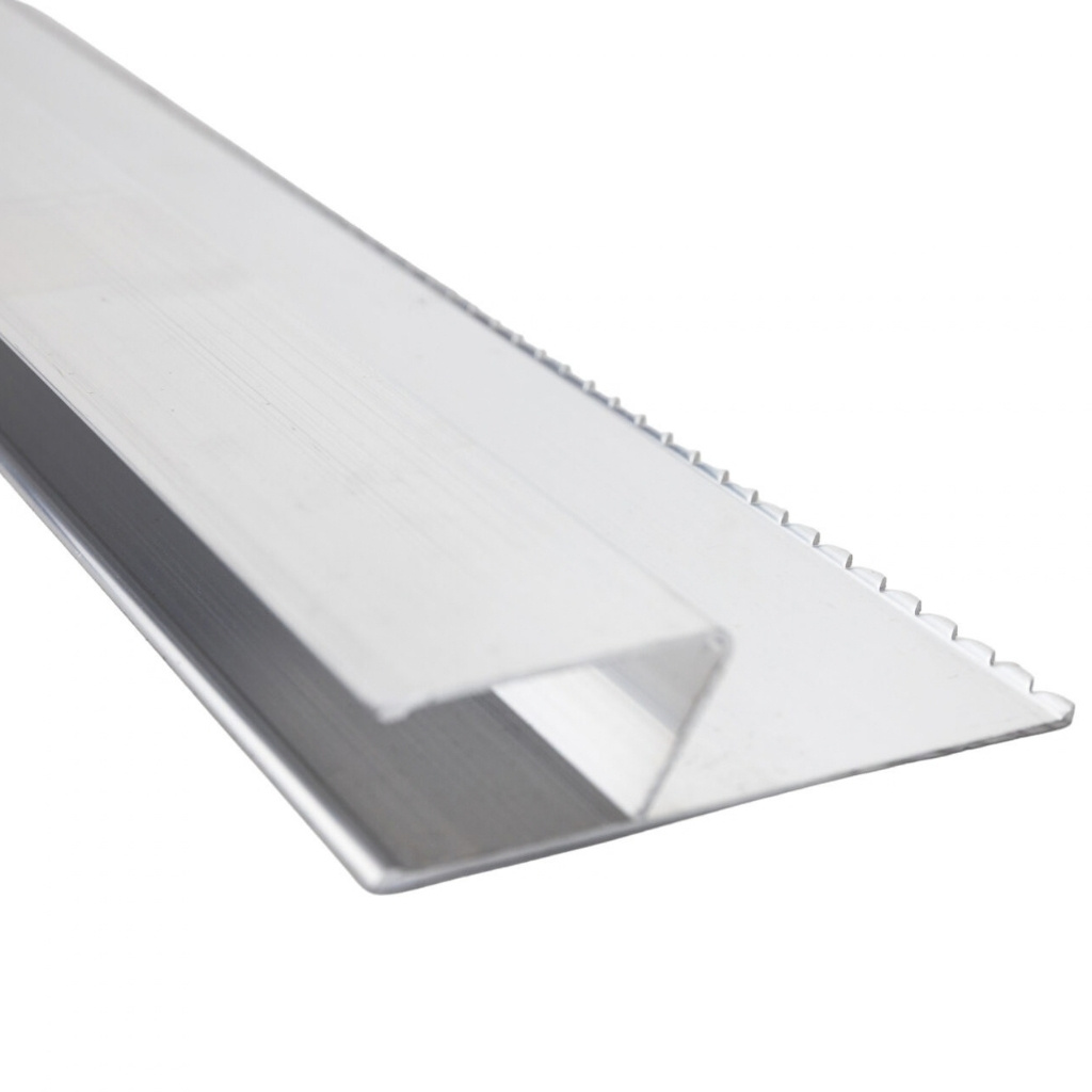 Łata tynkarska typ H aluminiowa z zębami Kubala 1000 mm
