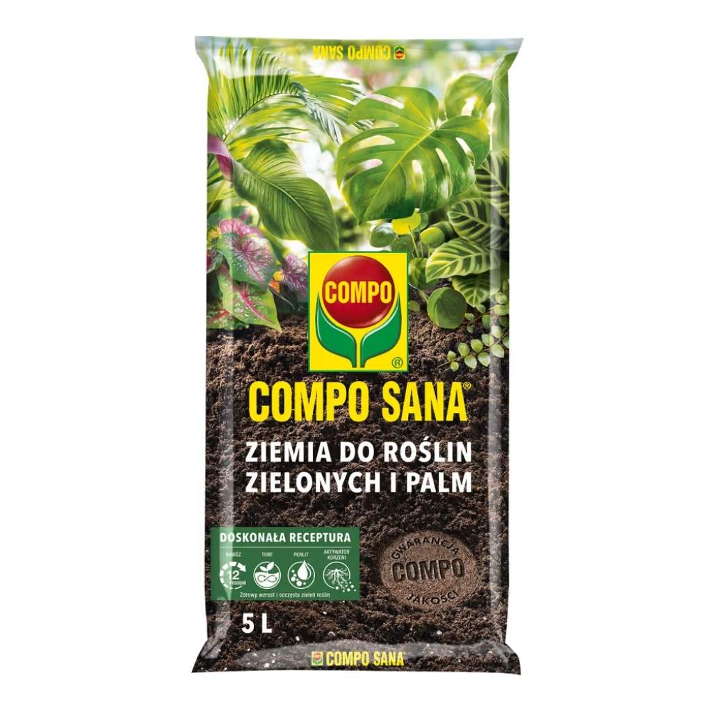 Ziemia do palm COMPO SANA podłoże do roślin zielonych i palm